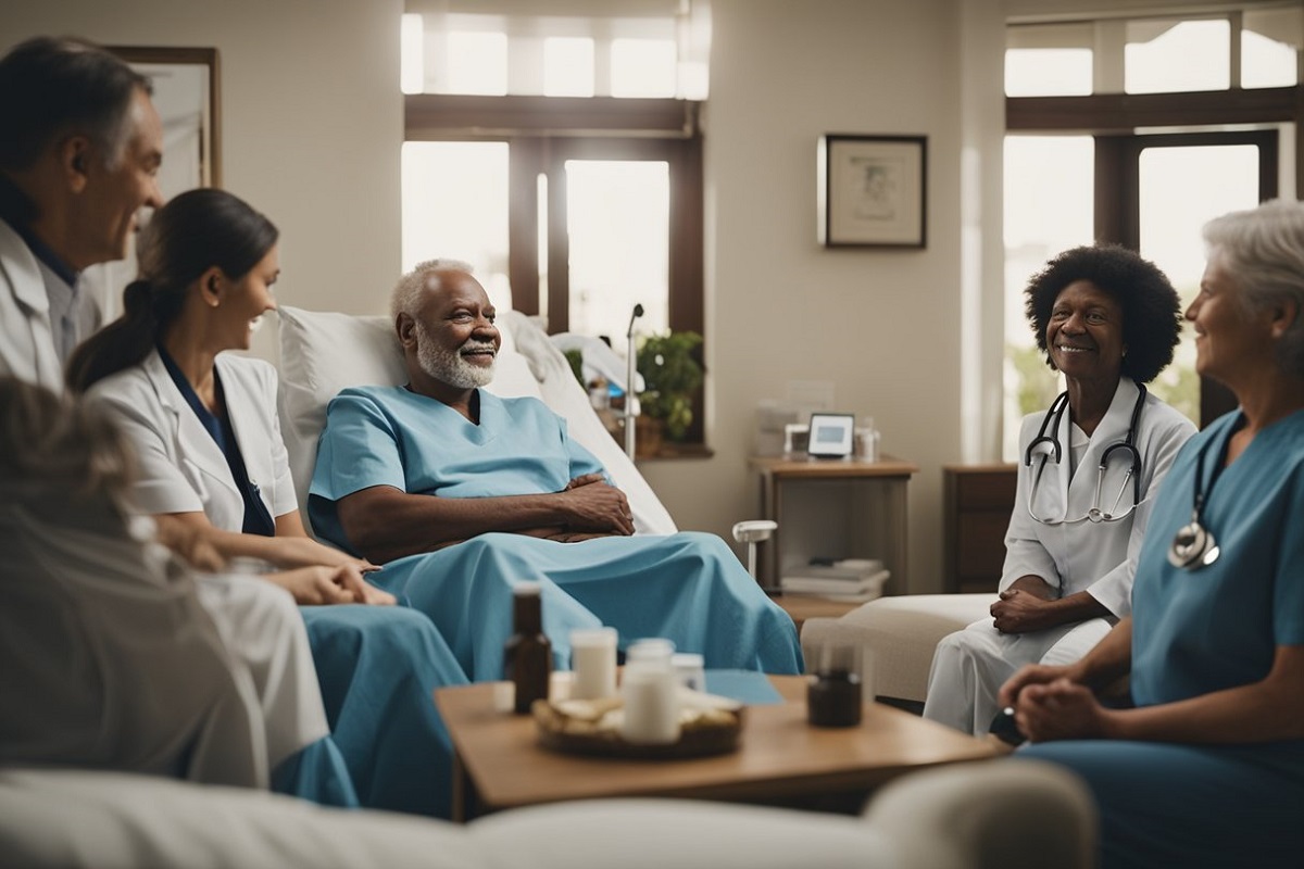 hospitalisation a domicile soins palliatifs