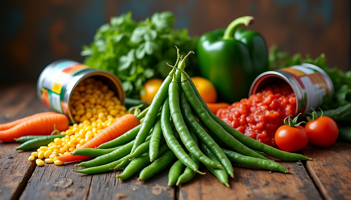 découvrez tout sur les légumes en conserve : leurs avantages nutritionnels, les inconvénients à considérer et des conseils pratiques pour les intégrer à votre alimentation. apprenez à bien choisir et utiliser ces aliments pratiques tout en préservant leur saveur et leurs bienfaits.