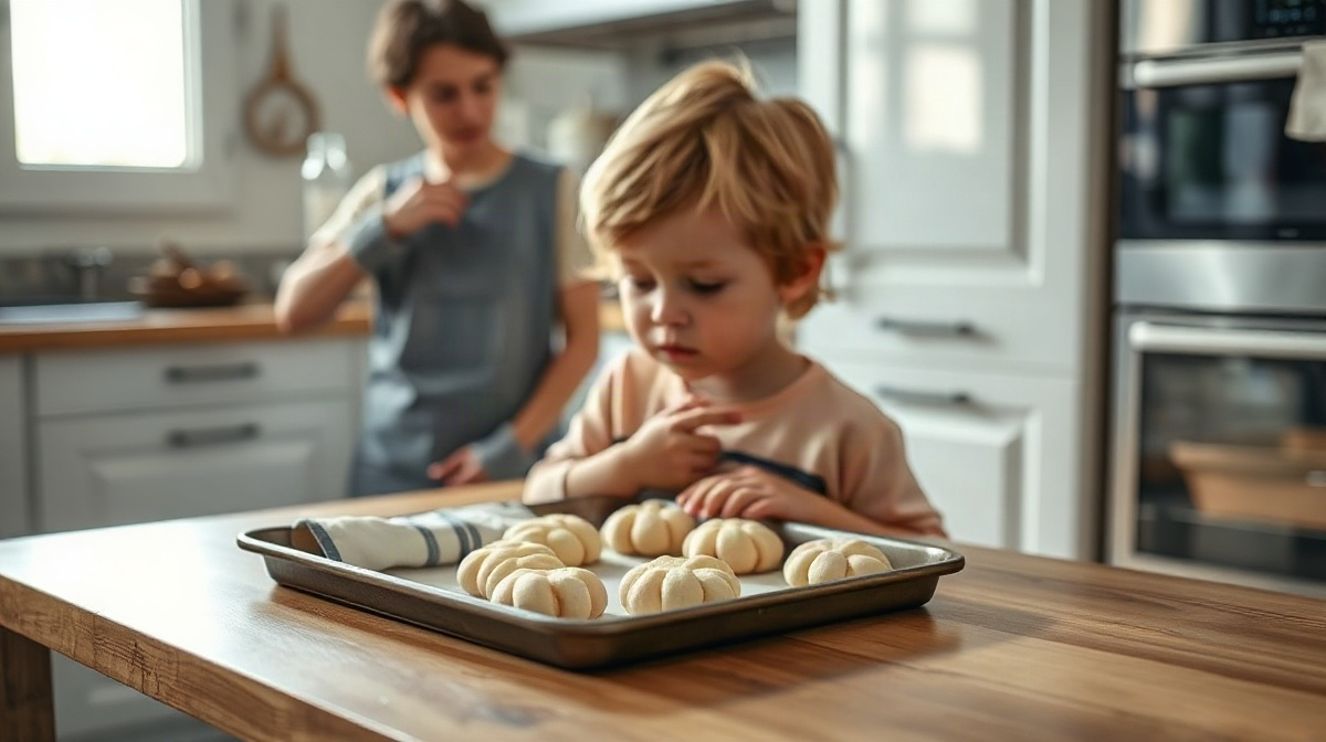 Cuisson de la pâte à sel